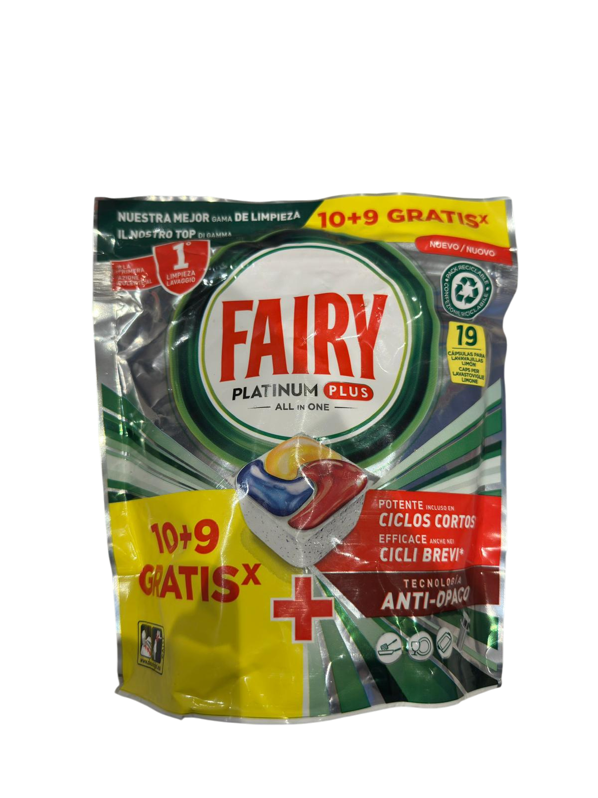 Fairy Platinum Plus All in One - 19 capsules