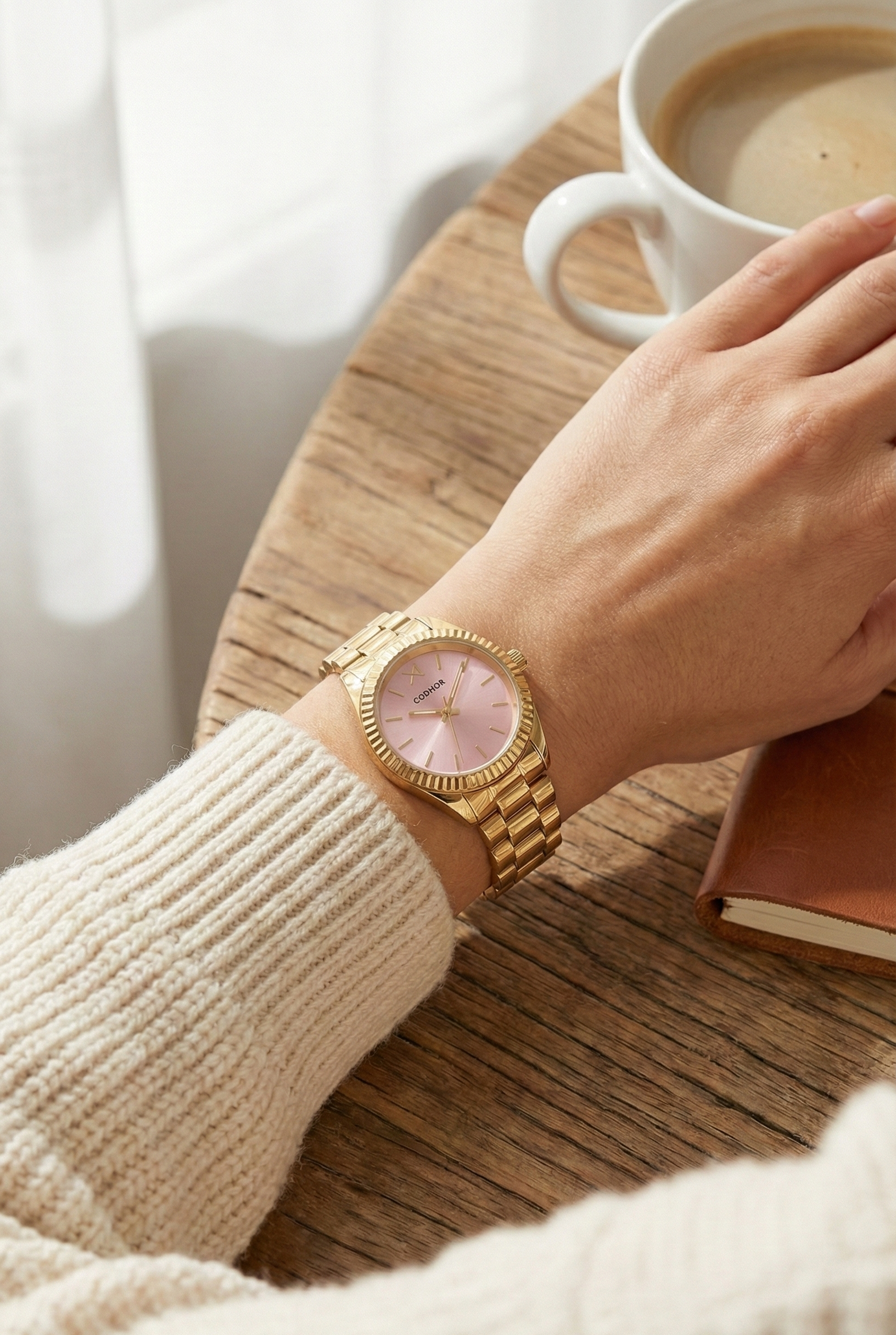 Montre Codhor Rose & Doré