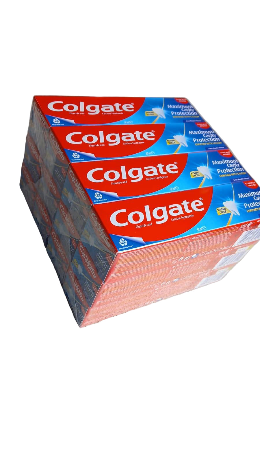 Lot de 12 Dentifrice COLGATE – Protection Maximum Anti-Caries – 50ml