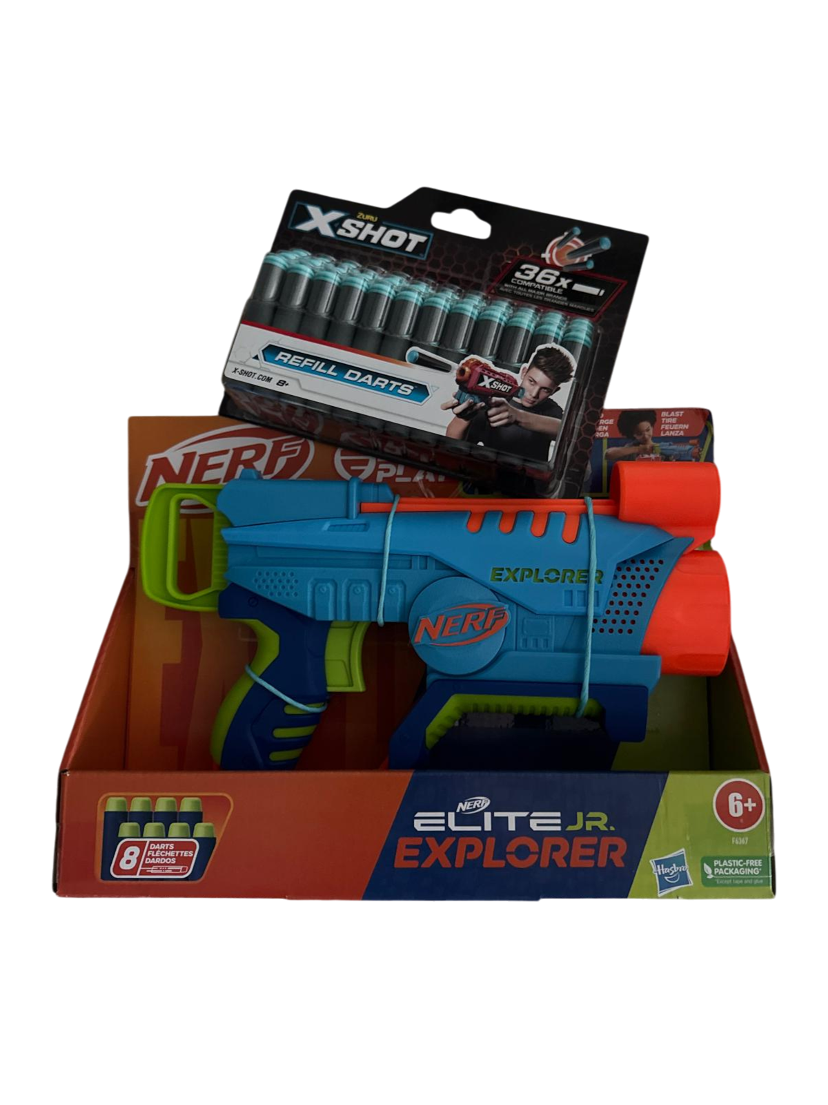 Nerf Elite Jr. Explorer - Pack Recharges X-Shot